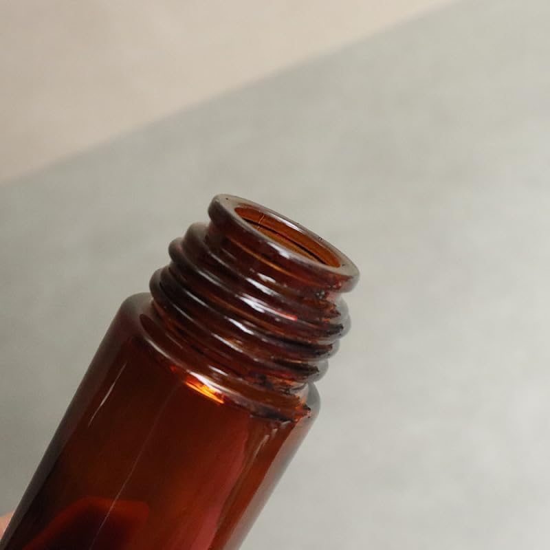 Zenarao 2Pcs 50ml Glass Roller Bottles for Essential Oils