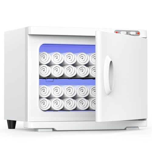 23L Hot Towel Warmer with UV Light for Spa & Salon