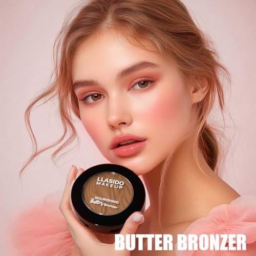 Butter Bronzing Powder - Vegan Pressed Makeup Setting Powder