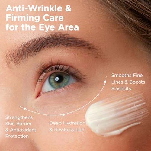 MOMOHOO Retinol Caffeine Under Eye Cream ? Anti-Aging Eye Cream with Soluble Collagen for Puffiness, Wrinkles, and Under-Eye Bags, Hydrating & Soothing Formula for Women (0.68 fl. oz)