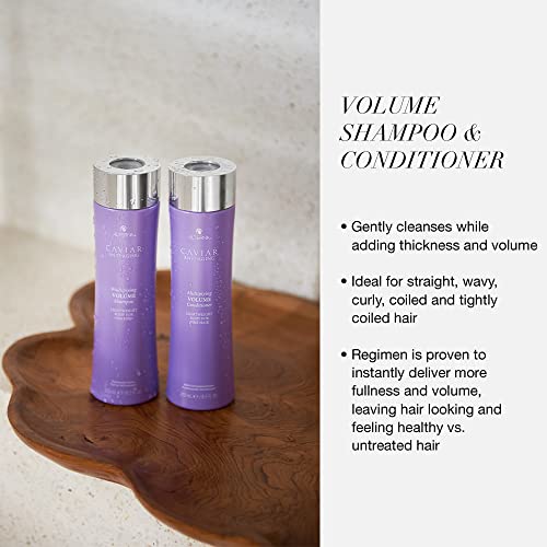 Alterna CAVIAR Anti-Aging Multiplying Volume Shampoo | For Fine, Limp or Thin Hair | Create Instant Volume and Thickness | Sulfate Free