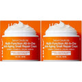 SeoulCeuticals Snail Mucin Moisturizer 97.5% - Korean Skin Care Snail Repair Cream - Day & Night Anti Aging K Beauty Skincare Cruelty Free 2oz (Pack of 2)