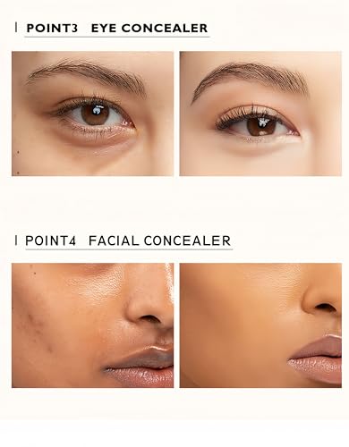 MAEPEOR Cream Concealer 15 Colors - Full Coverage, Waterproof