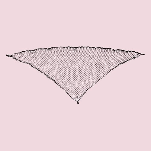 Diane Extra Large Cotton Triangle Hair Net for Salons, Home Styling, Curl Setting, Securing Hair in Place, and Protecting Hair While Drying or Sleeping