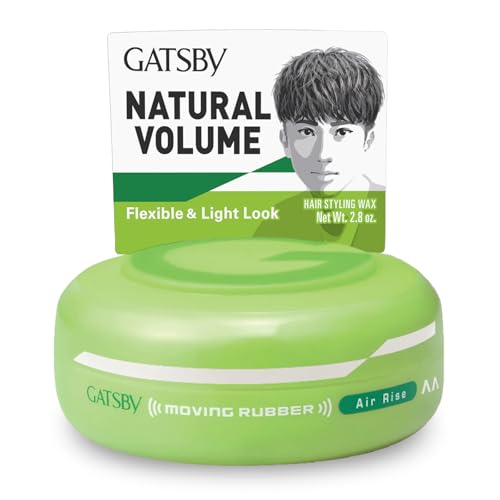 Gatsby Moving Rubber Air Rise Hair Wax 80g