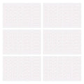 420 Pieces Lash Mapping Stickers, Lash Extensions Five-Point Positioning Stickers, Lash Extension Supplies, Eye Patch/Pads Lash Mapping Practice for Beginner/Tech Lash Artists (Simple Packaging)
