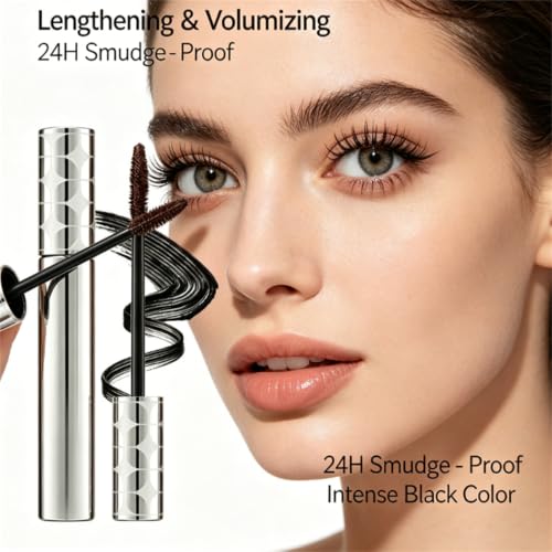 Waterproof Growth Serum Mascara - Volumizing Lash Fiber