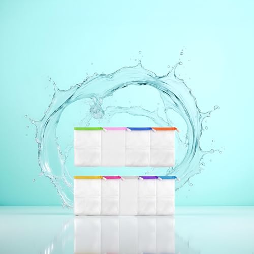 10 Pack Foam Mesh Bags for Soap Storage & Travel - Durable Hangable Pouches
