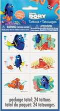 Finding Dory Temporary Tattoos - 24 Assorted Designs