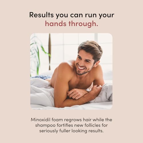 Hims Thick Fix Shampoo & 5% Minoxidil Foam Hair Growth Set