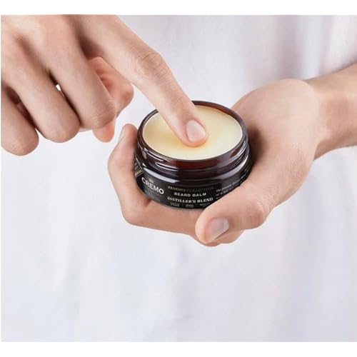 Cremo Styling Beard Balm, Distiller's Blend (Reserve Collection), Nourishes, Shapes And Moisturizes All Lengths Of Facial Hair, 2 Ounce