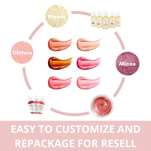 TKB Lip Gloss Base Flexagel - Clear, High Shine, Vegan