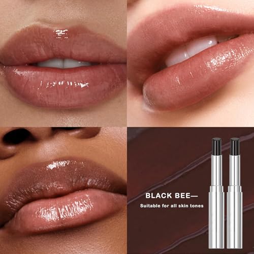 Honey Noir Moisturizing Lipstick Set - 2 Pack, Long-Lasting Color