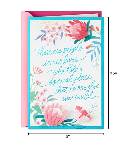 Hallmark Floral Birthday Card for Friend with Warm Sentiment