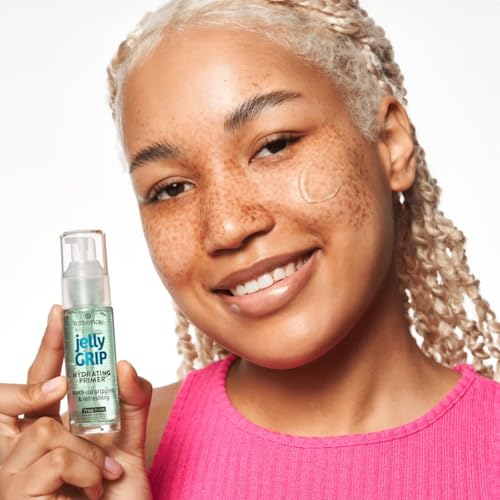 Essence Jelly Grip Hydrating Primer - Long-Lasting Makeup Base, Vegan, PETA Certified