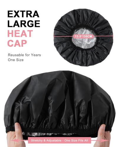Deep Conditioning Hair Heat Cap – Reusable Thermal Treatment