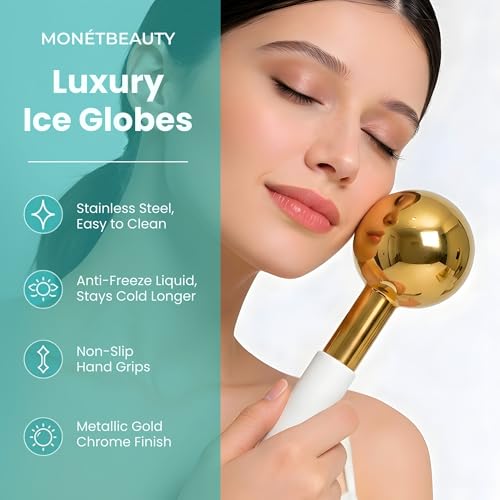 Ice Globes for Face | Stainless Steel Cryo Globes for Facials