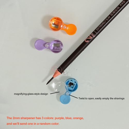 DuBeauty 2mm Ultra-Thin Eyebrow Pencil Set - 6 Colors
