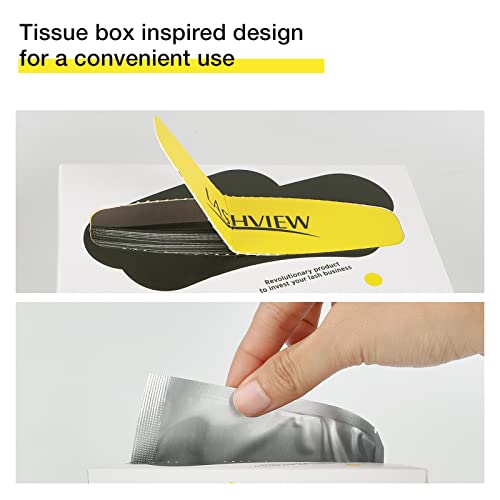 Lash Extension Eye Pads 50 Pairs Microfoam Lint Free