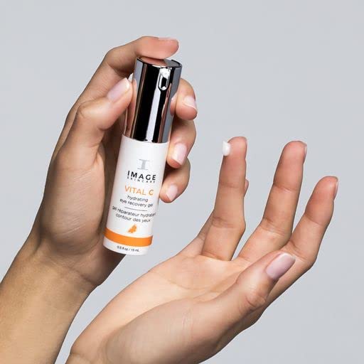 IMAGE Skincare, VITAL C Hydrating Eye Recovery Gel, With Vitamin C and Peptides to Reduce Appearance of Dark Circles, Bags, and Wrinkles Under Eyes, 0.5 fl oz