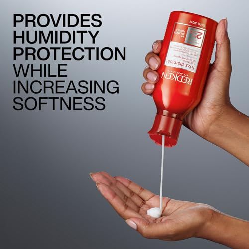 Redken Frizz Dismiss Conditioner - Frizz Control for All Hair Types, Moisturizes & Smoothes, Enhances Shine, With Babassu Oil