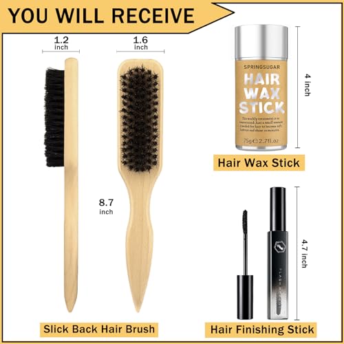 Hair Wax Stick Set for Flyaways & Sleek Styles