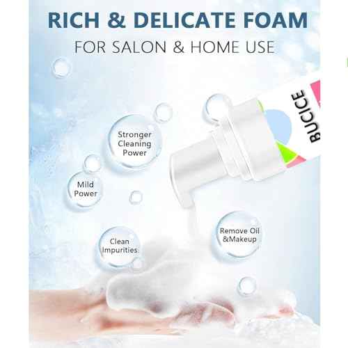 Lash Shampoo Kit-60ML Lash Cleaning Set with Rechargeable Eyelash Fan/Mascara/Resin Bottle, Oil-Free Cleansing Kit for Lash Washing/Extension/Home Salon Use