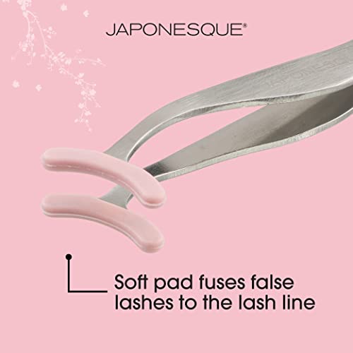 JAPONESQUE False Lash Applicator Tweezers with Built-in Comb