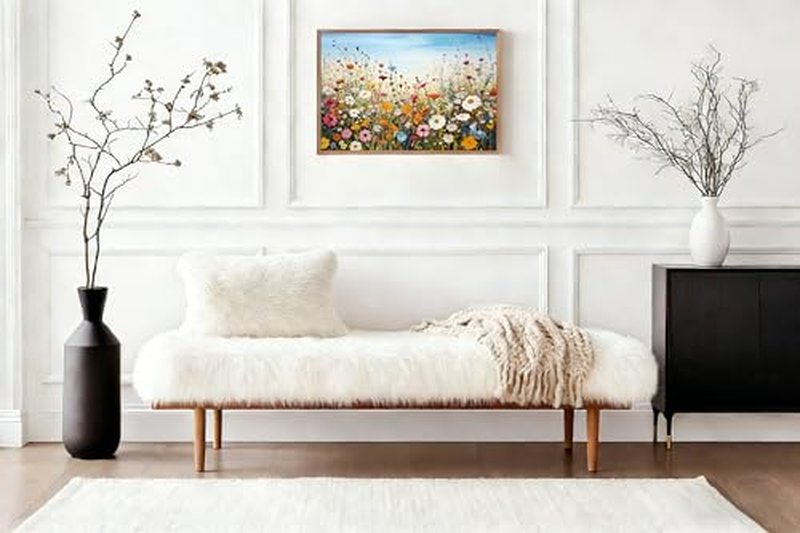 5D Diamond Painting Kit - Sea of Flowers Art for Adults & Beginners