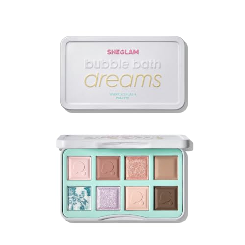 SHEGLAM Sparkle Splash 8-Color Eye Palette Matte Shimmer