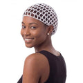 2-Pack Satin Hair Wrap & Crochet Net Set - Nighttime Protection
