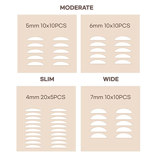 SILKDERMIS Eyelid Tape 400Pcs - Double Eyelid Lifter Strips