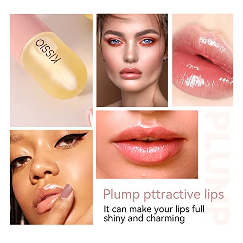 KISSIO Lip Plumper Gloss – Ginger Plumping & Hydrating 5.5ml