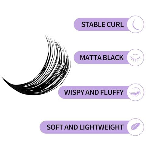 YJUS Lashes Clusters Kit 2.24 (50D-07-D-816)