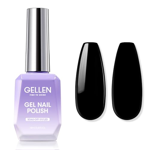 Gellen Gel Nail Polish, 18ML Light Green Gel Polish Soak Off UV LED Nail Polish Gel Nail Art Manicure Salon DIY at Home Gifts for Women