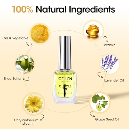 GELLEN Nail Dehydrator Primer & Cuticle Oil Set - 18ML