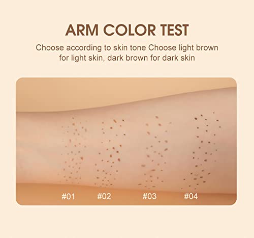 4-Color Freckle Pen Kit - Waterproof Makeup Pen Set