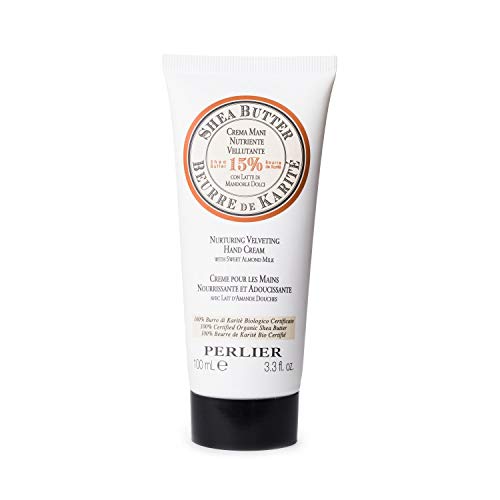 Perlier Shea Butter & Sweet Almond Milk Hand Cream - Almond Milk Variant, 3.3 oz