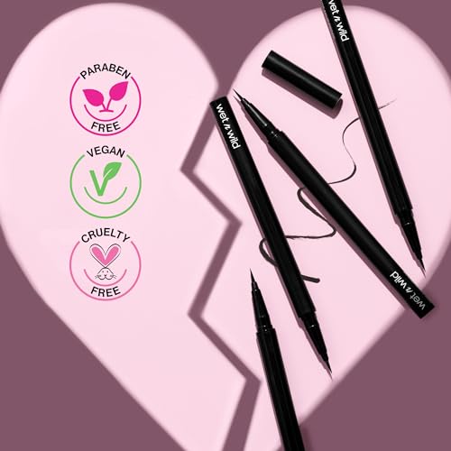 Wet n Wild Mega Last Waterproof Liquid Eyeliner - Ultra Black