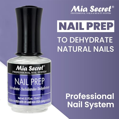 Nail Dehydrator and Primer Kit - Acid Free Base Coat for Acrylic Nails