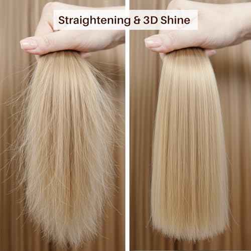 Kachita Spell 3D Hight Bright Keratin Brazilian Keratin Treatment Chocolate Smoothing Treatment, Blowout Straightening and Smooths System for Damaged and Dry Hair 1L Professional Results