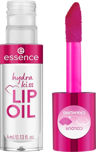 essence Hydra Kiss Lip Oil 06 Cranberry Is Back – High Shine, Hyaluronic Lip Gloss