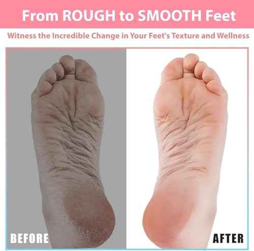 Efforest Shower Foot Scrubber Mat with Pumice Stone & Non-Slip Suction Cups