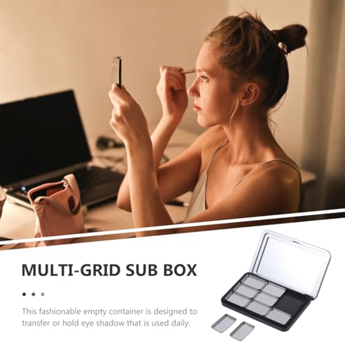 Minkissy Refillable Eyeshadow Palette - Compact Makeup Organizer