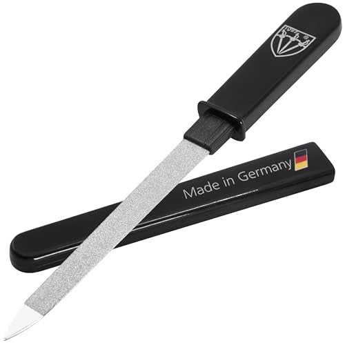 Sapphire Metal Pocket Nail File - Premium Travel Manicure Tool