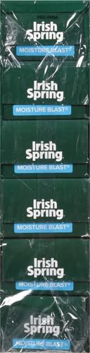 Irish Spring Deodorant Soap Moisture Blast 12-Count (Pack of 12)