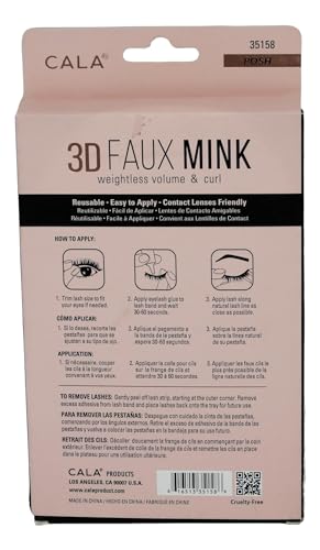 3D Faux Mink Lashes POSH - 4 Pack Reusable