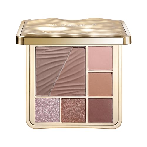 7-Color Eyeshadow Palette with Blush & Highlighter
