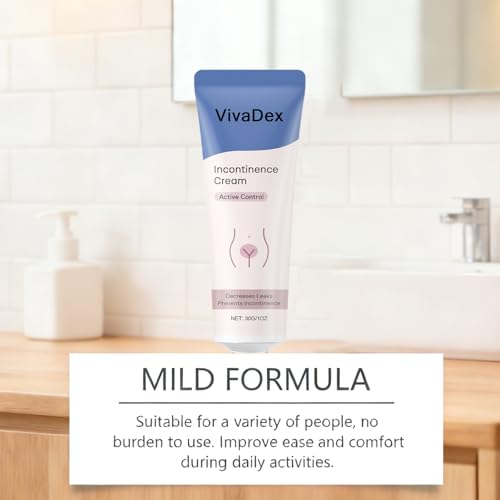 Incontinence Cream for Women,VivaDex Cream - Deep Hydration, Lightweight And Non-Greasy Formula,1oz/PCS (1pcs)