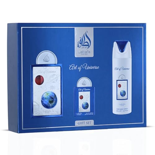 Lattafa Pride Art of Universe Eau de Parfum 3-Piece Gift Set